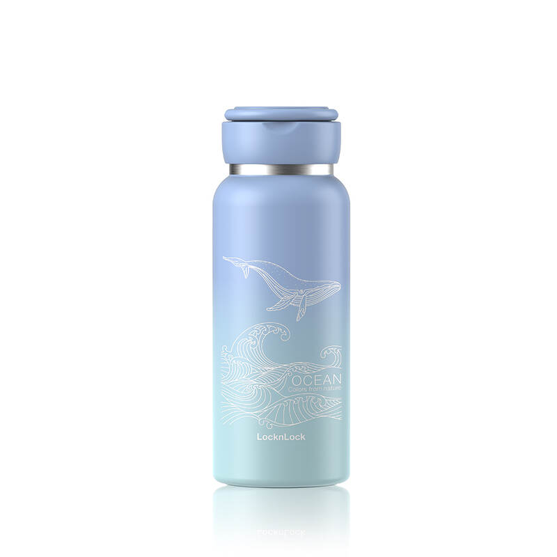 Bình giữ nhiệt LocknLock Sling Ring Nature Tumbler 650ml - 3 Màu (Sunrise, Sunset, Ocean)- LHC4321 image number null