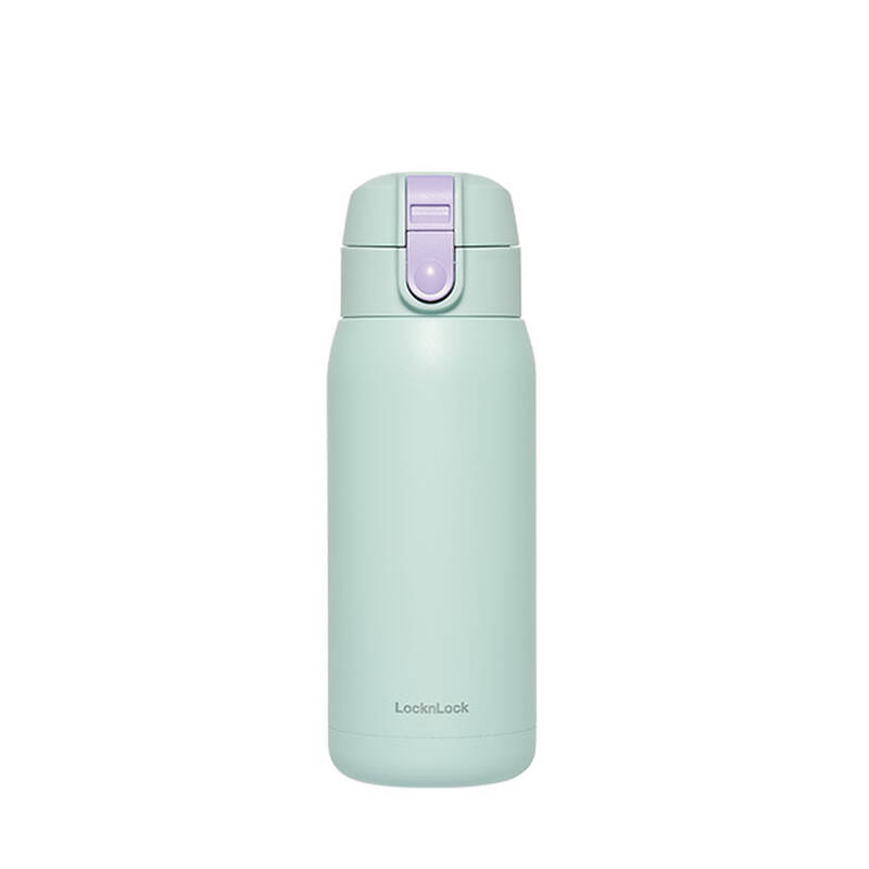 Bình giữ nhiệt LocknLock School fit cotton candy 370ml - 4 Màu (Màu xanh da trời, Màu xanh mint, Màu hồng, Màu tím) - LHC3233 image number null