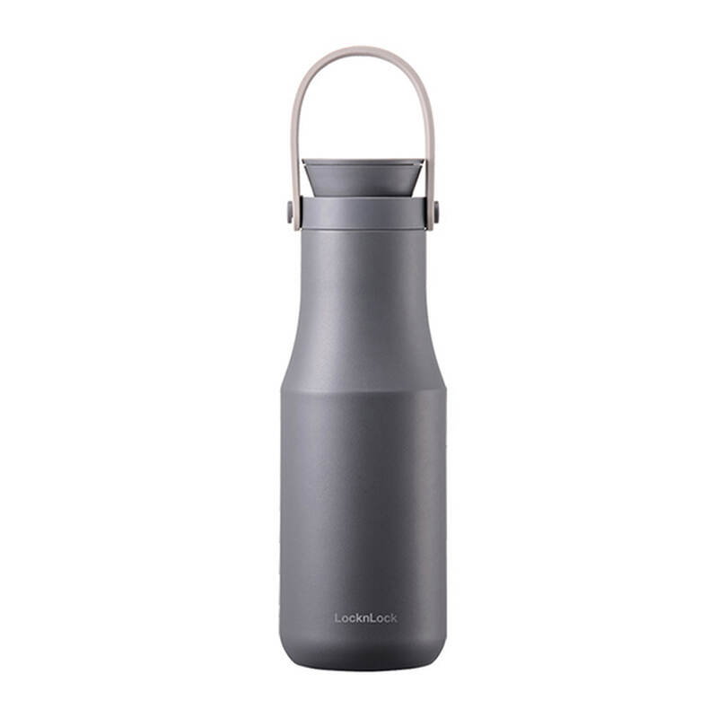 Bình Giữ Nhiệt LocknLock Metro Double 470Ml - 4 Màu (Đen/ Trắng, Xám, Xanh Navy, Hồng) - LHC4202 image number null