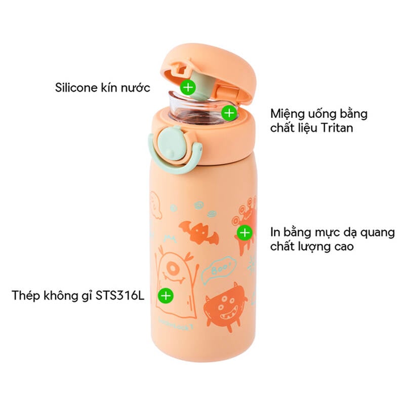 Bình giữ nhiệt LocknLock School Fit Luminous 380ml – LHC3387 / 510ml – LHC3388 image number null