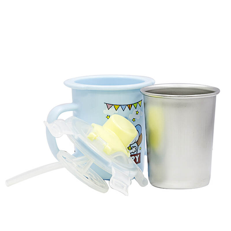 Ly Dành Cho Bé Dạng Nắp Bật Có Quai Cầm 270ml Locknlock - Màu Xanh Dương - LSP475, , large image number null