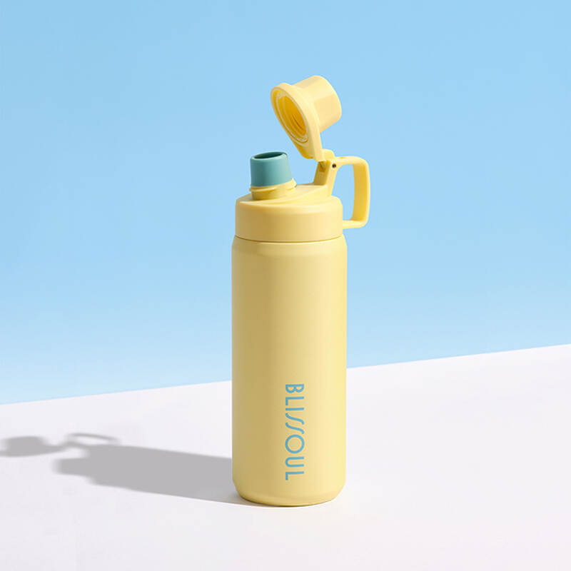 LHC4458-B&igrave;nh giữ nhiệt LocknLock Blissoul Ultra-Light Active 700ml- M&agrave;u Xanh dương/Trắng/V&agrave;ng image number null