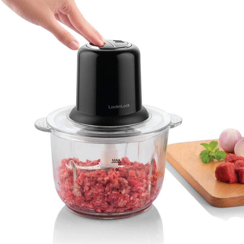 Mua Máy xay thịt One-touch meat chopper - LocknLock - EJM116BLK giá chỉ ...