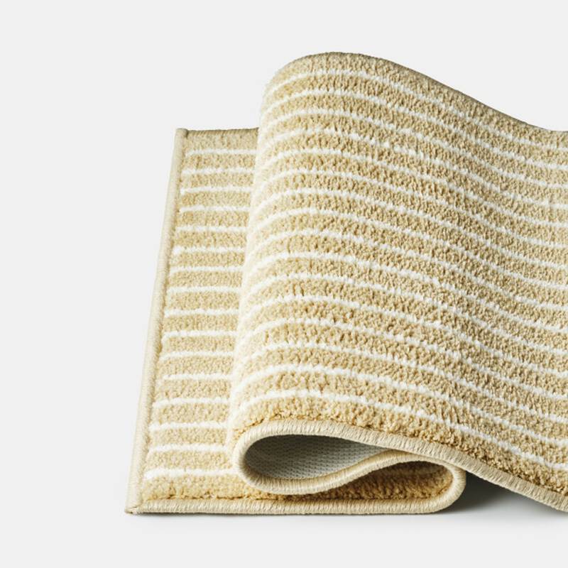Thảm nh&agrave; tắm TACTFLOW &ndash; Sọc be latte &ndash; TFH208LATTEBEIGEST, , large image number null
