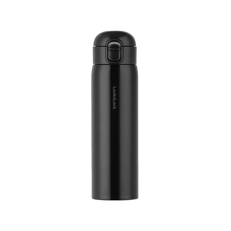 Bình Giữ Nhiệt LocknLock Round One - Touch Tumbler 500Ml - 2 Màu (Đen, Trắng) - LHC3296 image number null