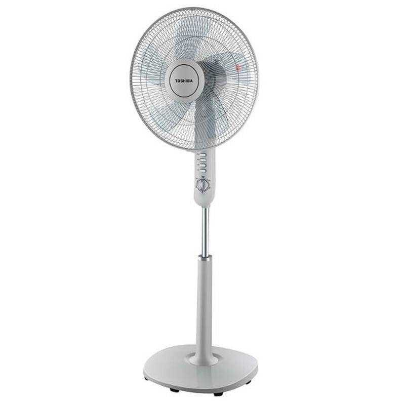 Quạt đứng Toshiba 5 c&aacute;nh m&agrave;u x&aacute;m F-LSA10(H)VN, , large image number null