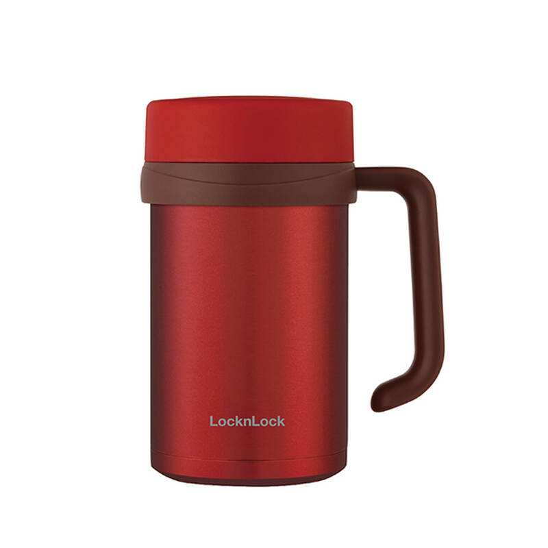Bình Giữ Nhiệt LocknLock New Basic Table 500Ml - 2 Màu (Đen, Đỏ Hoa Hồng) - LHC4026 image number null