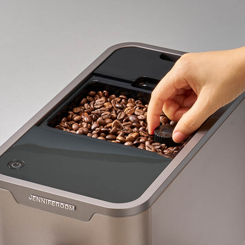 Máy pha cà phê hoàn toàn tự động có vòi đánh sữa tạo bọt Steam Latte PRO Màu be JR-SEM0212OM, , large image number null