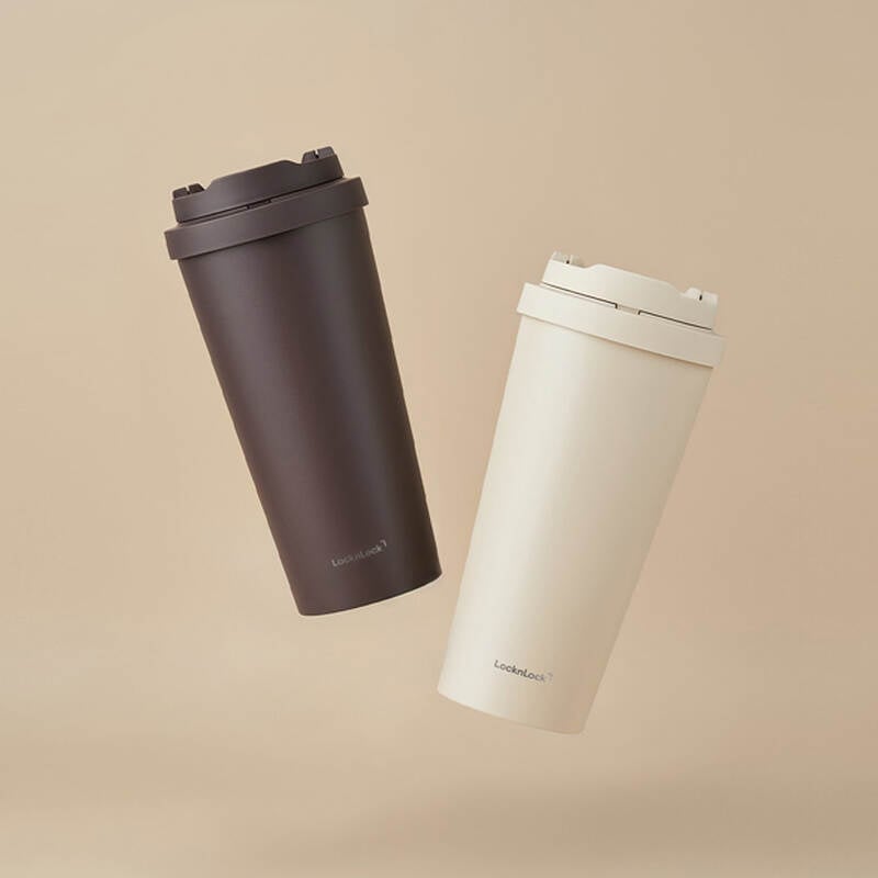 Bình giữ nhiệt LocknLock Energetic Ceramic Tumbler 550ml - 2 Màu - LHC3414 image number null