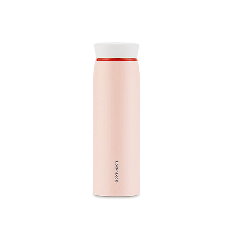 Bình Giữ Nhiệt LocknLock Feather Light Ring 460Ml - 4 Màu (Ngà, Mint, Hồng, Đen) - LHC4244 image number null