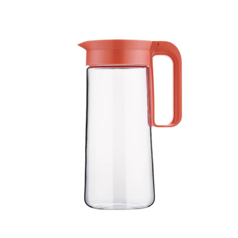 B&igrave;nh Nước Thuỷ Tinh LocknLock 1.3L C&oacute; Tay Cầm - LLG619YRED, , large image number null