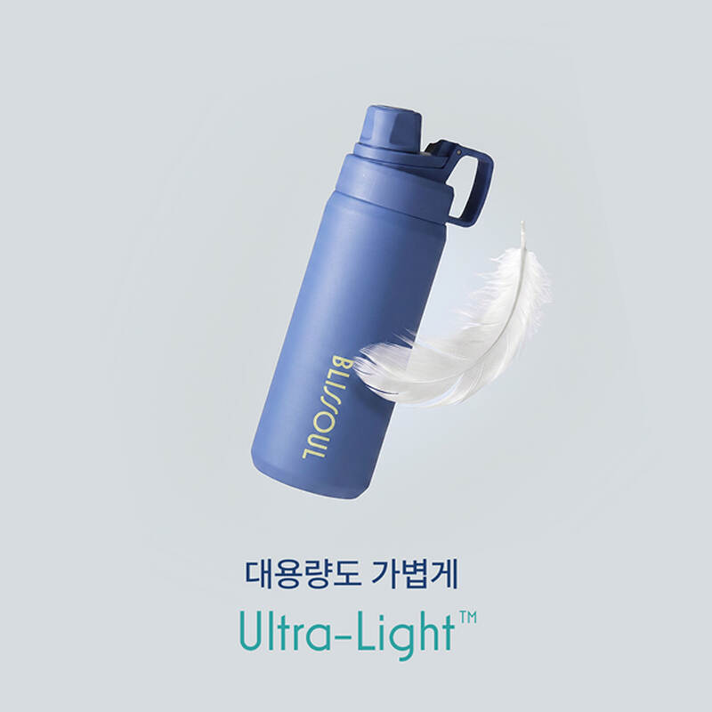 LHC4458-B&igrave;nh giữ nhiệt LocknLock Blissoul Ultra-Light Active 700ml- M&agrave;u Xanh dương/Trắng/V&agrave;ng image number null