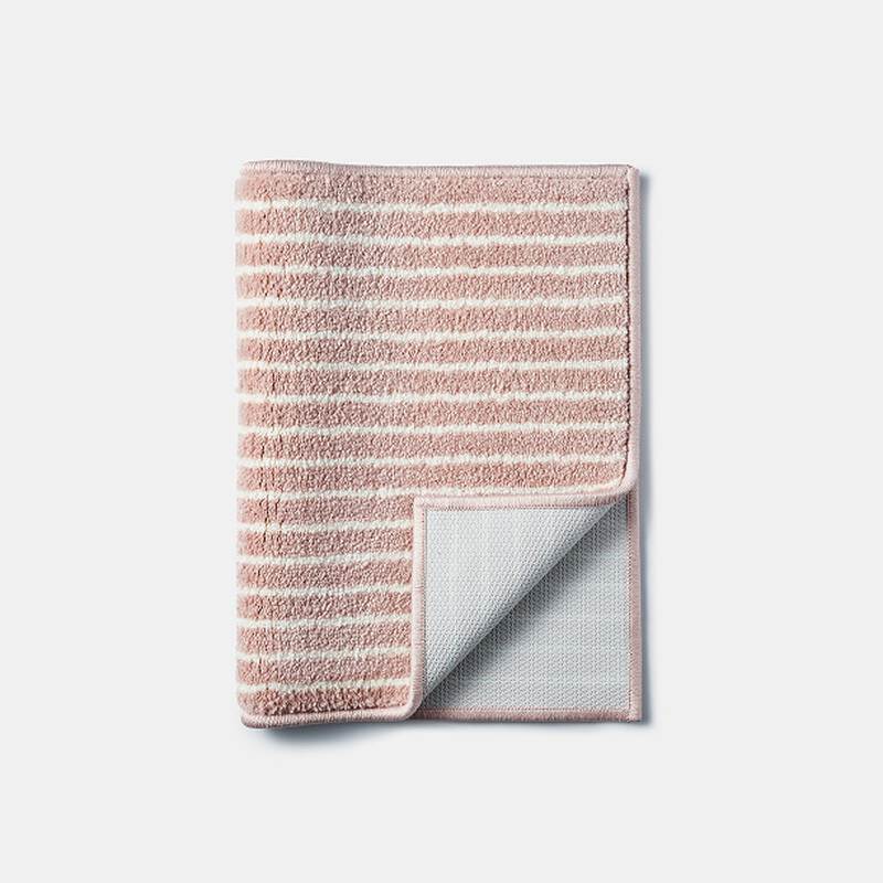 Thảm nh&agrave; tắm TACTFLOW &ndash; Sọc hồng nhạt &ndash; TFH206SOFTPINKST, , large image number null