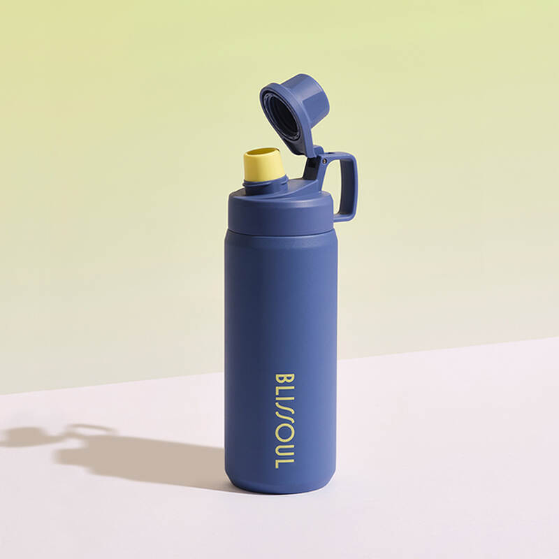 LHC4458-B&igrave;nh giữ nhiệt LocknLock Blissoul Ultra-Light Active 700ml- M&agrave;u Xanh dương/Trắng/V&agrave;ng image number null