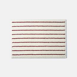 Thảm nh&agrave; tắm TACTFLOW &ndash; Sọc đỏ burgundy &ndash; TFH205BURGUNDYST