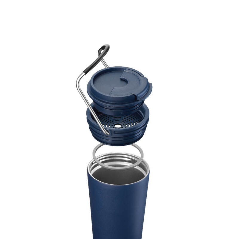 B&igrave;nh Giữ Nhiệt LocknLock Bucket Tumbler - 2 M&agrave;u (Hồng Đậm, Trắng) - LHC4269 image number null