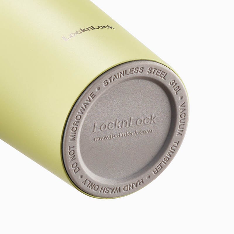 Bình giữ nhiệt LocknLock Bucket One Touch 550ml, 3 màu (Xanh lá, Xanh da trời, Tím) – LHC3345 image number null