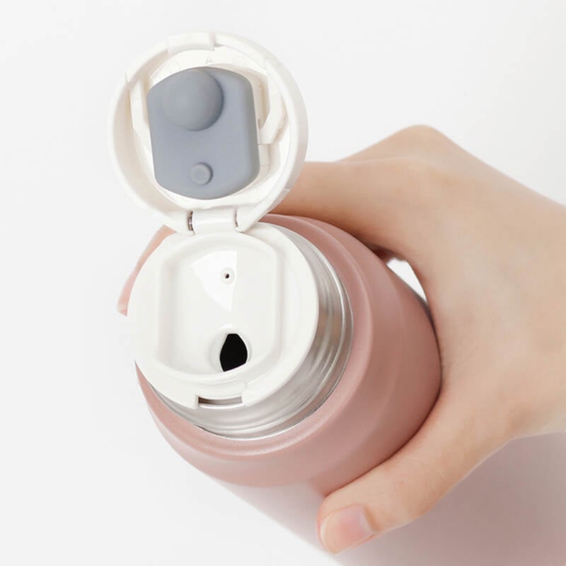 Bình Giữ Nhiệt LocknLock Maman Cup Vacuum Bottle 505ml - 3 màu (Xám, Xanh Navy, Hồng) - LHC1487 image number null