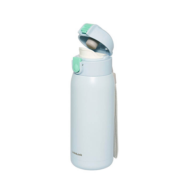 Bình giữ nhiệt LocknLock School fit cotton candy 370ml  -  4 Màu (Màu xanh da trời, Màu xanh mint, Màu hồng, Màu tím) - LHC3233 image number null