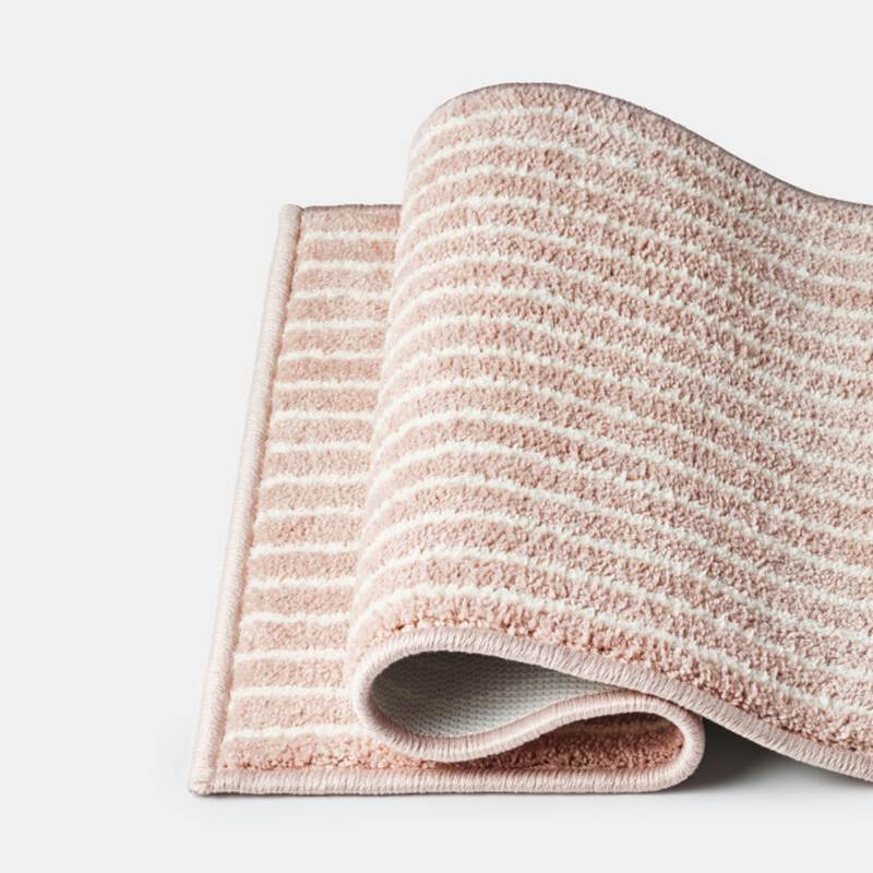 Thảm nh&agrave; tắm TACTFLOW &ndash; Sọc hồng nhạt &ndash; TFH206SOFTPINKST, , large image number null