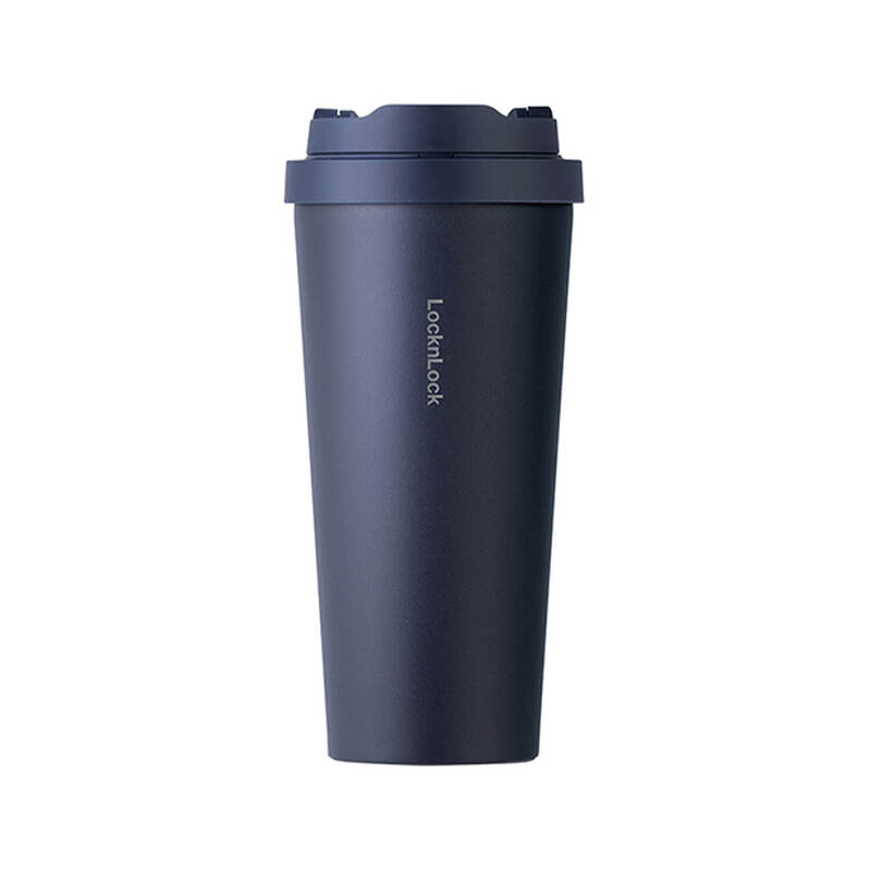 [Áp voucher 10% cho đơn từ 499k] Bình Giữ Nhiệt LocknLock Energetic Tumbler 550ml - 4 màu (Đen, Xanh Navy, Hồng, Trắng) - LHC3249 image number null