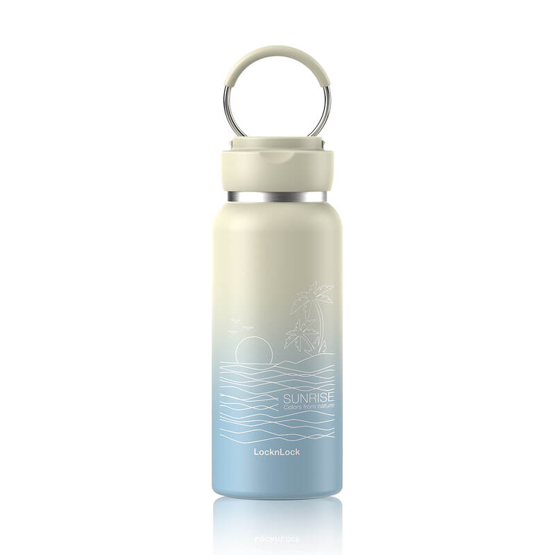 Bình giữ nhiệt LocknLock Sling Ring Nature Tumbler 650ml - 3 Màu (Sunrise, Sunset, Ocean)- LHC4321 image number null