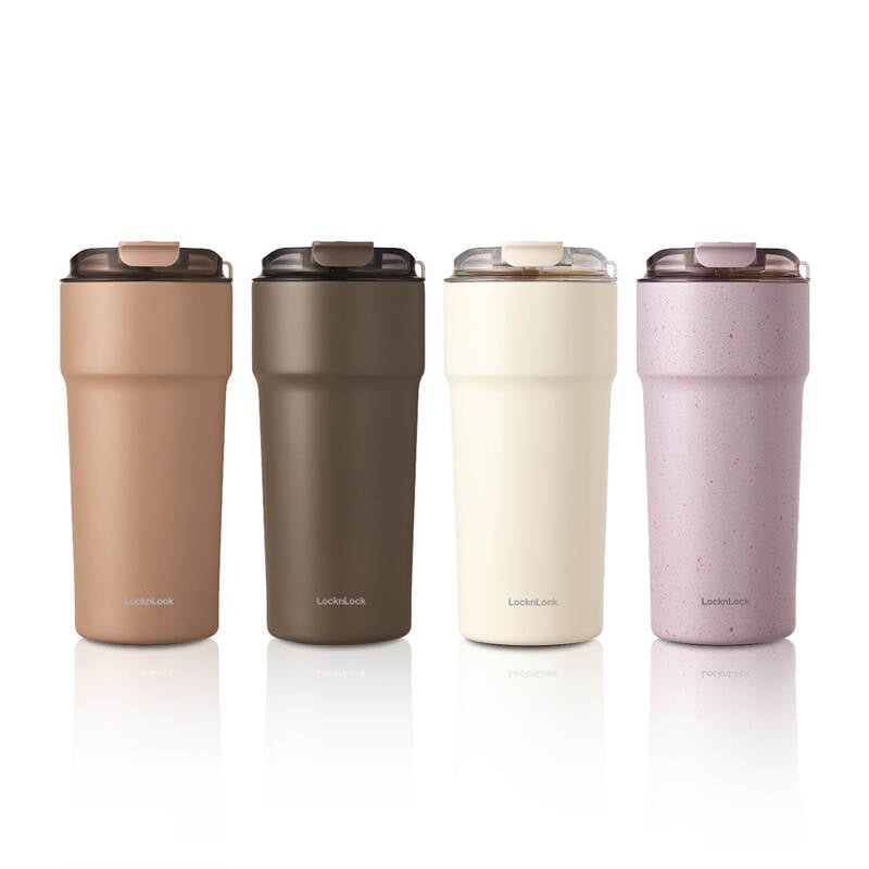 Bình giữ nhiệt LocknLock Metro cafe 650ml - 4 Màu (Chocolate, Nâu Đậm, Ngà, Tím Nhạt) - LHC4359 image number null