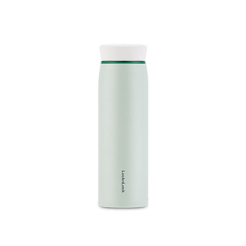 Bình Giữ Nhiệt LocknLock Feather Light Ring 460Ml - 4 Màu (Ngà, Mint, Hồng, Đen) - LHC4244 image number null