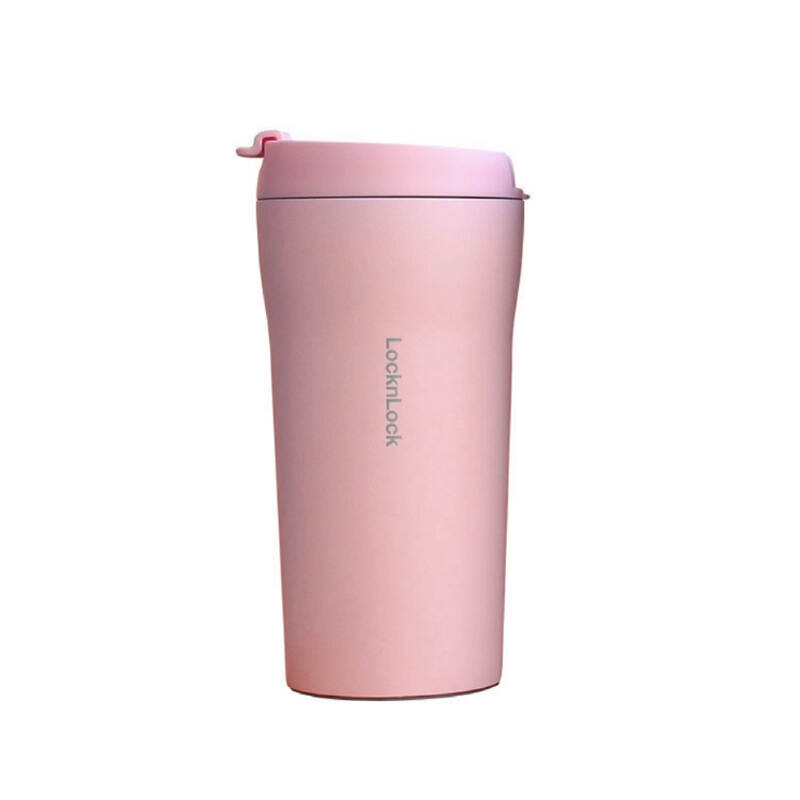 Ly giữ nhiệt LocknLock Basic Tumbler 370ml 2 Màu (Đen, Hồng) - LHC4318 image number null