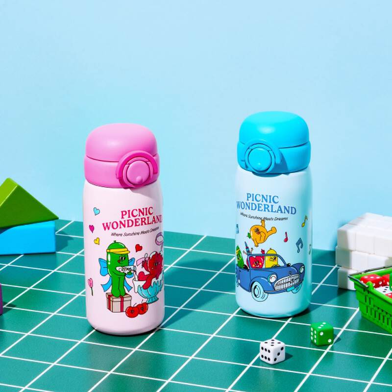 B&igrave;nh giữ nhiệt LocknLock Balloon Friends School Fit Tumbler dung t&iacute;ch 380ml - 2 M&agrave;u - LHC3384 image number null