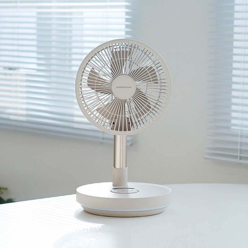 [Pre-Order] Jenniferoom Foldable fan 8W, 8000mAh - Oatmeal color JRL-FF085COM, , large image number null