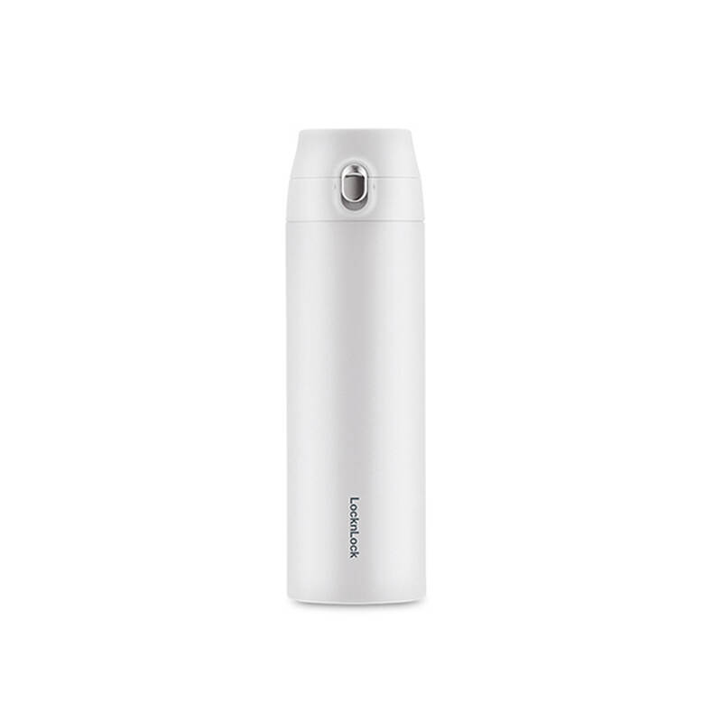 B&igrave;nh Giữ Nhiệt LocknLock Featherlight One - Touch Tumbler 500ml - 4 m&agrave;u (T&iacute;m, Xanh Navy, Hồng, Trắng) - LHC3257 image number null