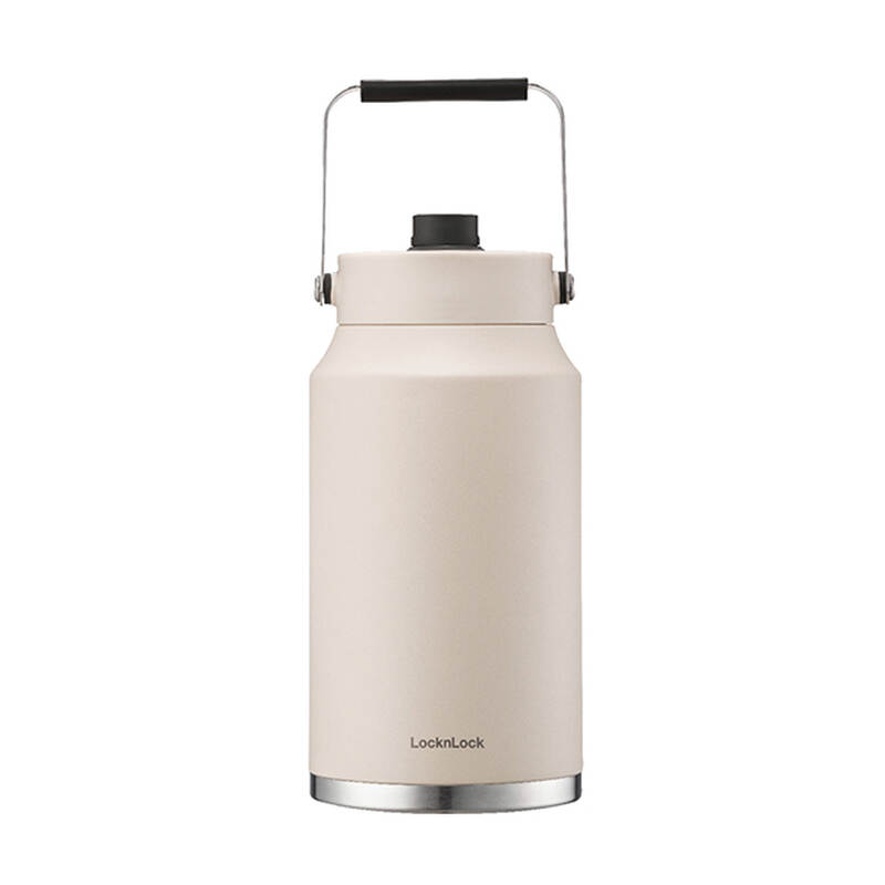 Bình Giữ Nhiệt Bằng Thép Không Gỉ Locknlock Slo Water Jug 4L - 2 Màu (Be, Xanh Lá) - LHC4302 image number null
