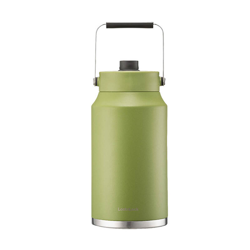 Bình Giữ Nhiệt Bằng Thép Không Gỉ Locknlock Slo Water Jug 4L - 2 Màu (Be, Xanh Lá) - LHC4302 image number null
