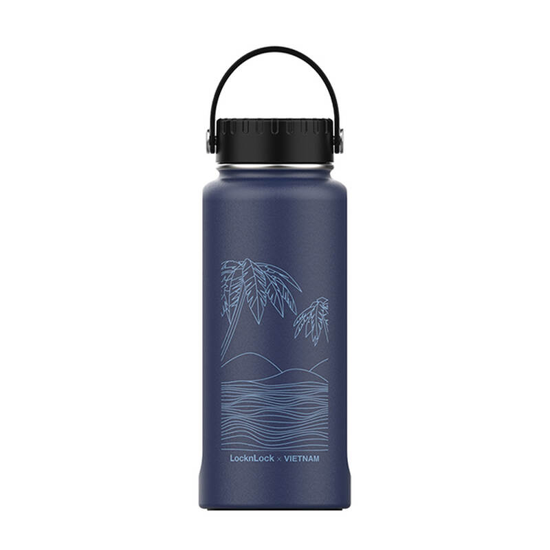 Bình Giữ Nhiệt LocknLock Riga Tumbler Vietnam Edition - 4 Màu (Be, Xanh Lá Đậm, Xanh Navy, Tím) - LHC4160 image number null