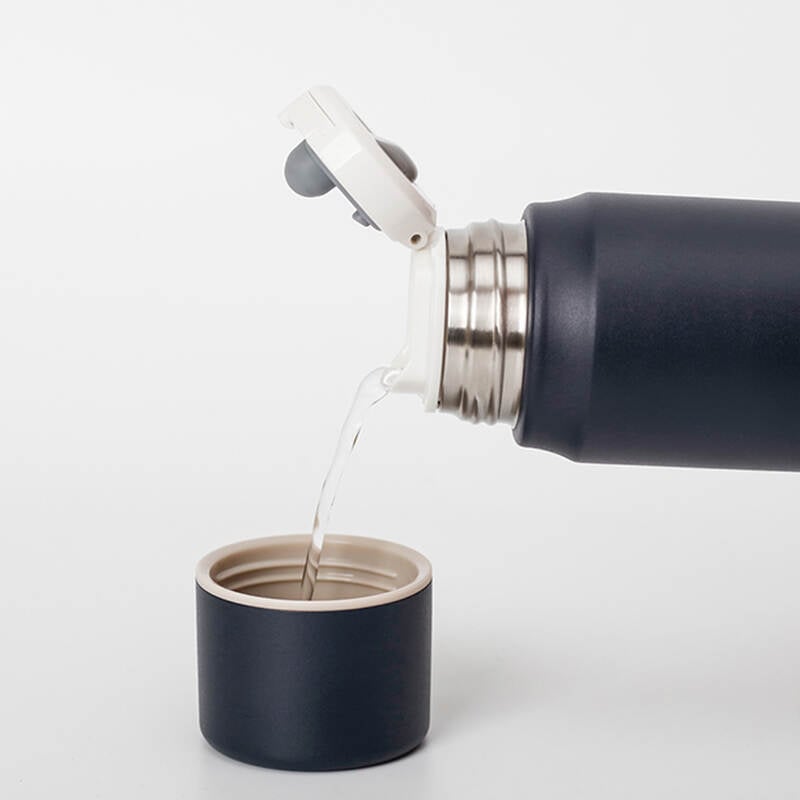 Bình Giữ Nhiệt LocknLock Maman Cup Vacuum Bottle 505ml - 3 màu (Xám, Xanh Navy, Hồng) - LHC1487 image number null