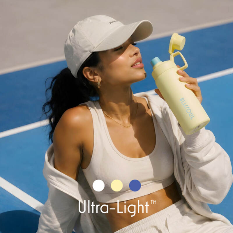 LHC4458-B&igrave;nh giữ nhiệt LocknLock Blissoul Ultra-Light Active 700ml- M&agrave;u Xanh dương/Trắng/V&agrave;ng image number null