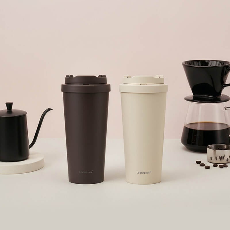 Bình giữ nhiệt LocknLock Energetic Ceramic Tumbler 550ml - 2 Màu - LHC3414 image number null