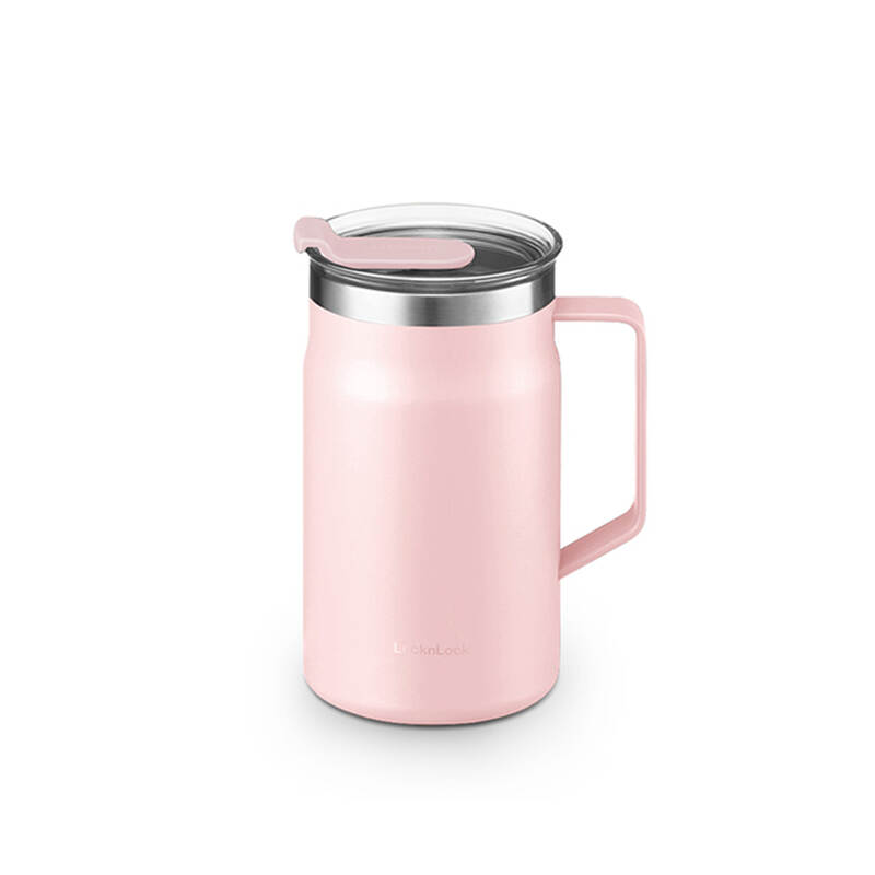 Ca Nước Giữ Nhiệt LocknLock Metro Table Mug 600Ml - 2 Màu (Hồng, Xanh Da Trời) - LHC4282 image number null