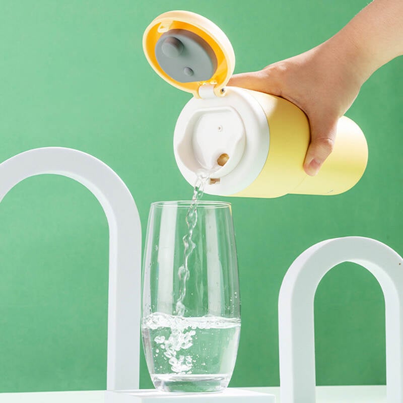 Bình Giữ Nhiệt LocknLock Daily Macaron Tumbler 480Ml - 6 Màu (Xanh, Tím, Hồng, Vàng, Ngà SH1, Ngà SH2) LHC3292 image number null