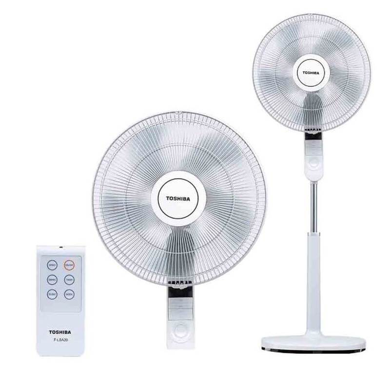 Quạt đứng Toshiba 60W - Điều khiển từ xa - 5 c&aacute;nh F-LSA20(W)VN, , large image number null