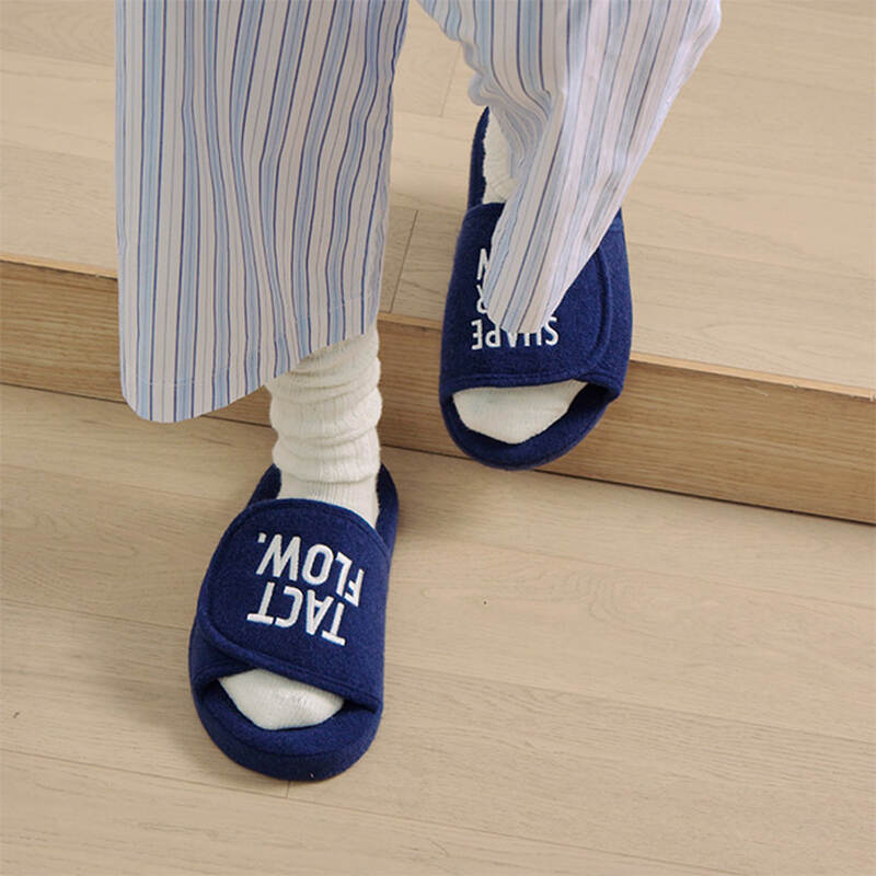 D&eacute;p đi trong nh&agrave; TACTFLOW (Size S/M) &ndash; Sọc xanh pistachio &ndash; TFH311PISTACHIOST image number null