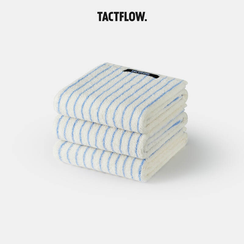 Bộ khăn TACTFLOW 3 chiếc &ndash; Sọc xanh sương &ndash; TFH104FOGBLUEST, , large image number null