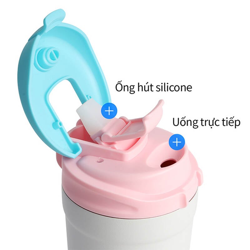 Bình Giữ Nhiệt LocknLock Dual Flip - 2 Dung Tích (320ml và 430ml) - LHC4290YRED, LHC4298MIT image number null