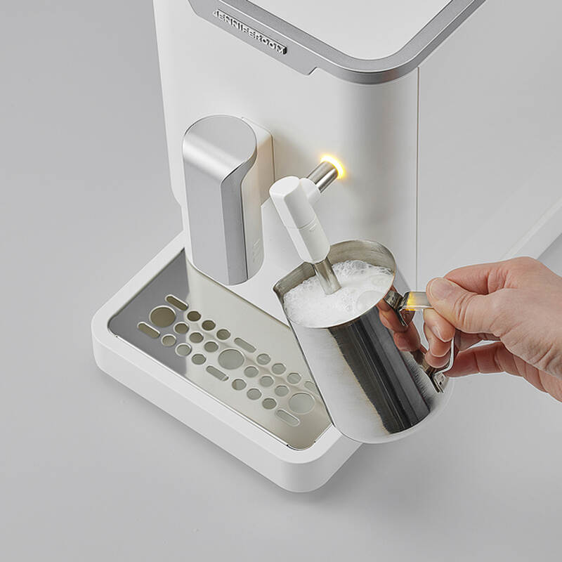 Máy pha cà phê hoàn toàn tự động có vòi đánh sữa tạo bọt Steam Latte PRO Màu be JR-SEM0212OM, , large image number null