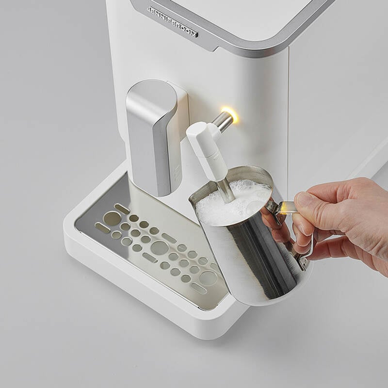 Máy pha cà phê hoàn toàn tự động có vòi đánh sữa tạo bọt Steam Latte PRO Màu be JR-SEM0212OM, , large image number null