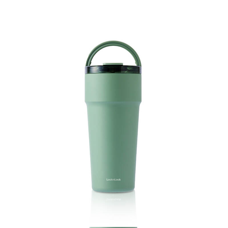 Ly Giữ Nhiệt LocknLock 900ml Thép Phủ Sứ, Có Ống Hút 3 màu - LHC4419 image number null