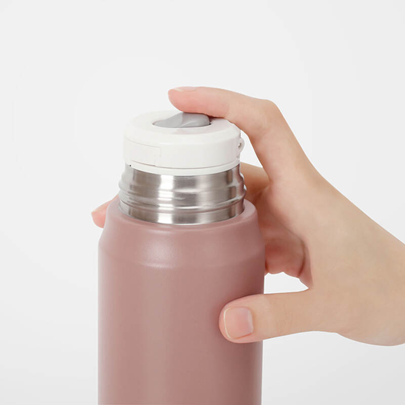 Bình Giữ Nhiệt LocknLock Maman Cup Vacuum Bottle 505ml - 3 màu (Xám, Xanh Navy, Hồng) - LHC1487 image number null