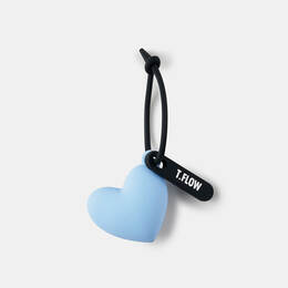 M&oacute;c kho&aacute; PVC h&igrave;nh tim TACTFLOW &ndash; Tim xanh dương &ndash; TFC100BLUEHEART