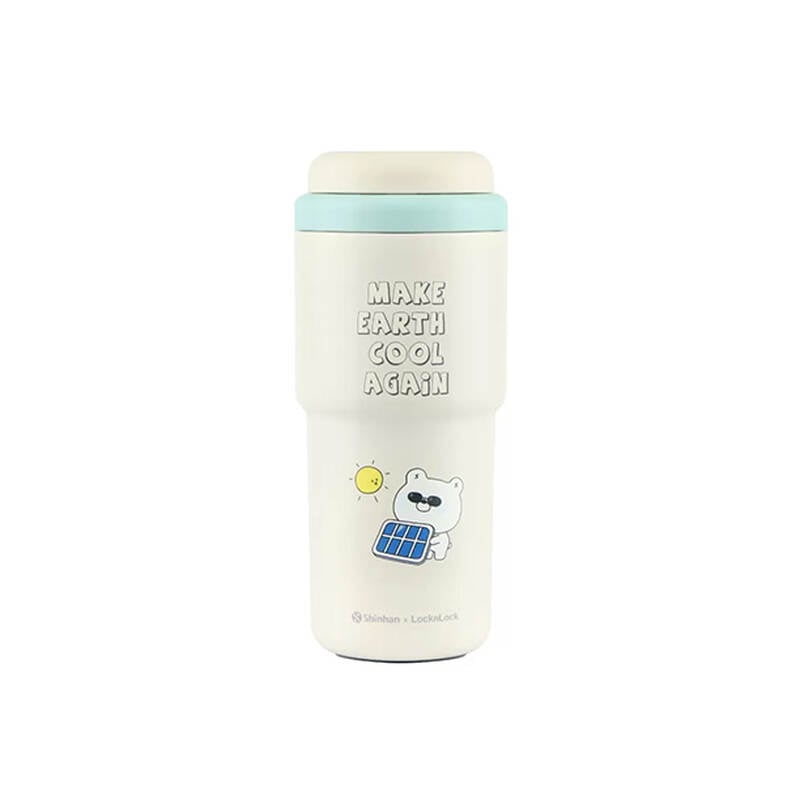 Bình Giữ Nhiệt LocknLock Daily Macaron Tumbler 480Ml - 6 Màu (Xanh, Tím, Hồng, Vàng, Ngà SH1, Ngà SH2) LHC3292 image number null